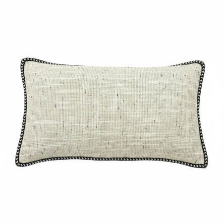 Coussin bord brode 50x30cm