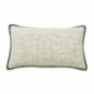 Coussin bord brode 50x30cm