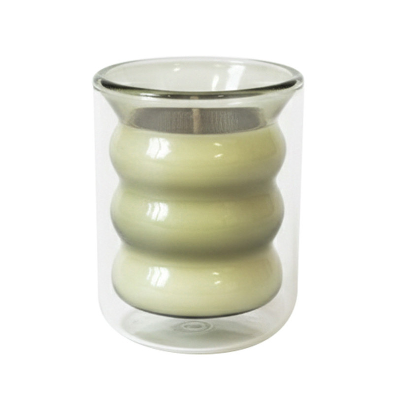 Bougie pot double paroi