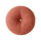 Coussin slub coton d35 terracott