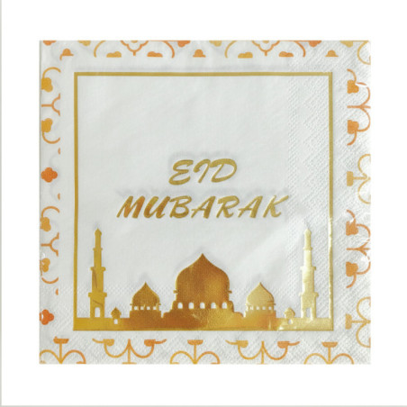 Serviettes papier oriental 33x33