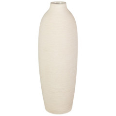 Grand vase ceramique strie