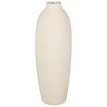 Grand vase ceramique strie