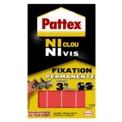 Adhesif fixation  10 pastilles