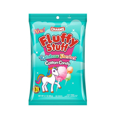 Fluffy stuff barbe a papa licorn