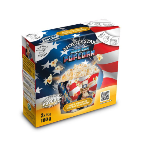 Popcorn fromage popbox 2x90g