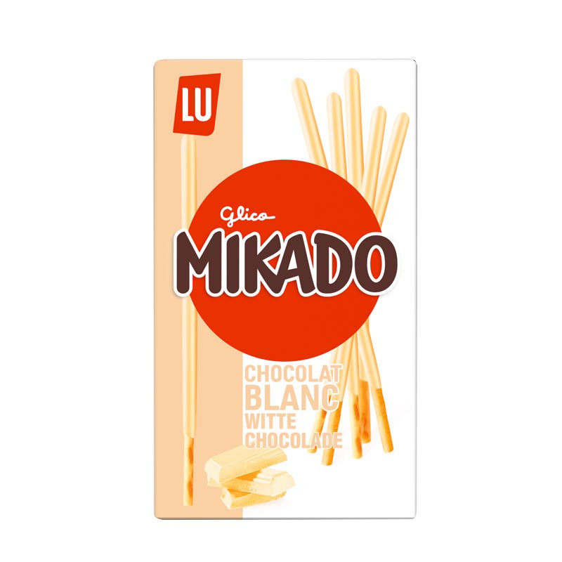 Mikado chocolat blanc 70g
