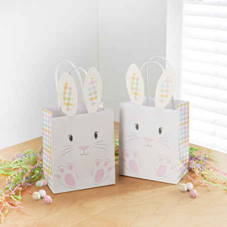 Sac a bonbon x10 lapin