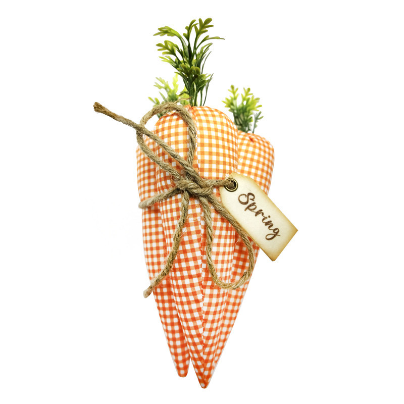 Lot de 3 carottes en tissue