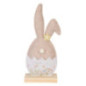 Lapin beige en feutrine