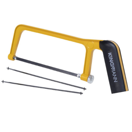 Scie a metaux 26cm + 3 lames