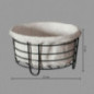 Corbeille a pain rond d22cm