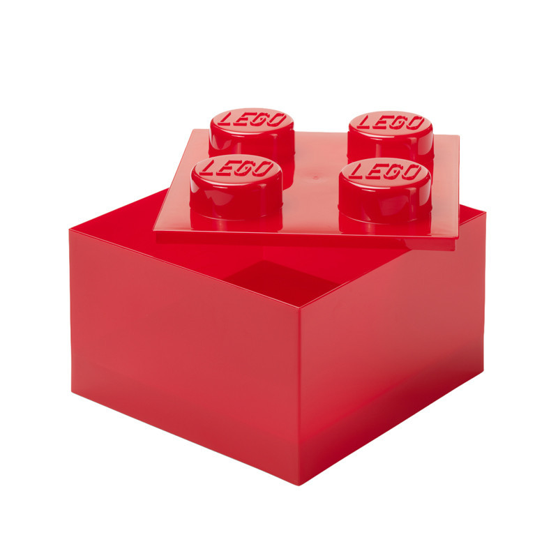 Rangement briques rouge s
