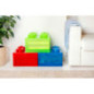 Rangement briques rouge s