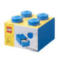 Tiroir bureau 4 plots lego bleu