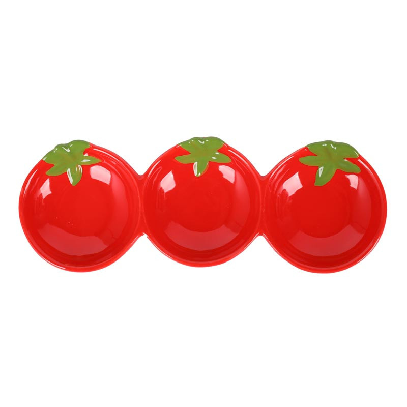 Plat de service tomate