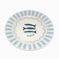 Assiette dessert sardine