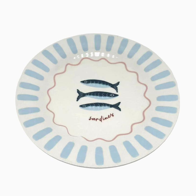 Assiette dessert sardine