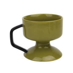 Tasse verte avec pied 240ml