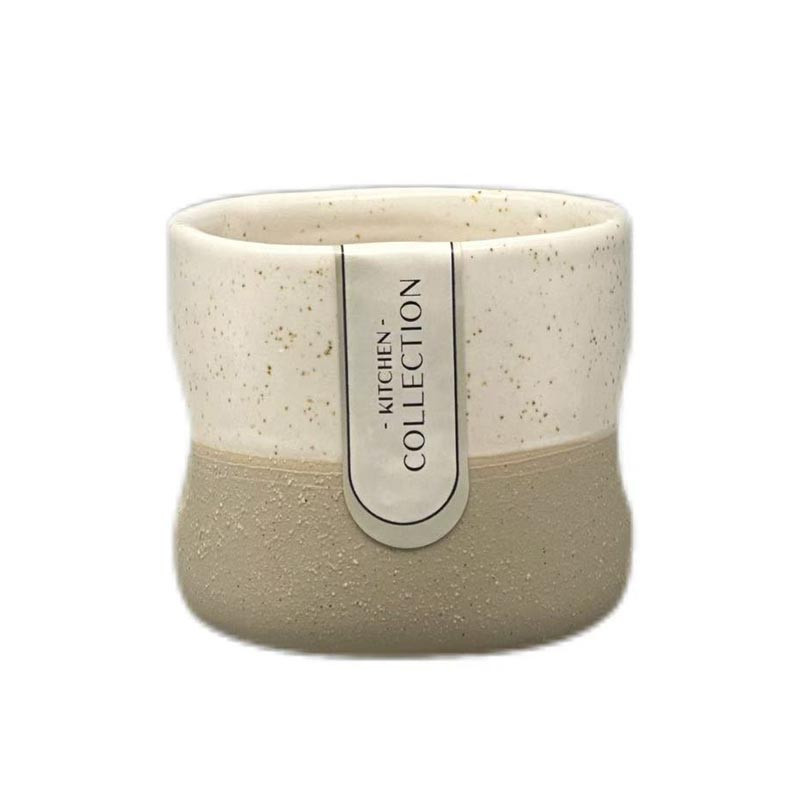 Mug blanc et creme naturel 400ml