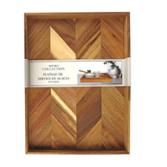 Plateau en acacia 40x30cm