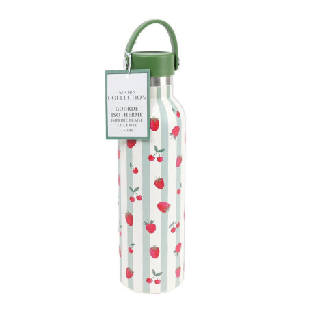 Gourde isotherme imprime