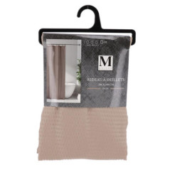 Rideau de douche unicolor taupe