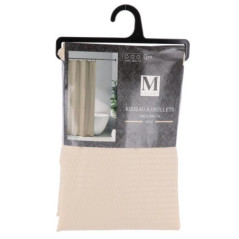 Rideau de douche unicolor beige