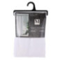 Rideau de douche unicolor blanc