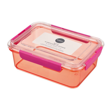 Boite alimentaire plastique 1.2l