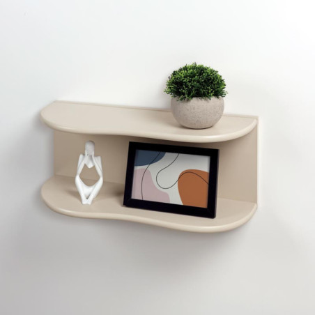 Chevet / etagere col creme