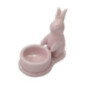 Portes bougie chauffe lapin