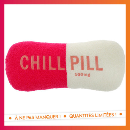 Coussin chillpill rose