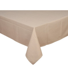 Nappe creme avec pompoms