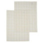 Lot de 2 torchons carreaux