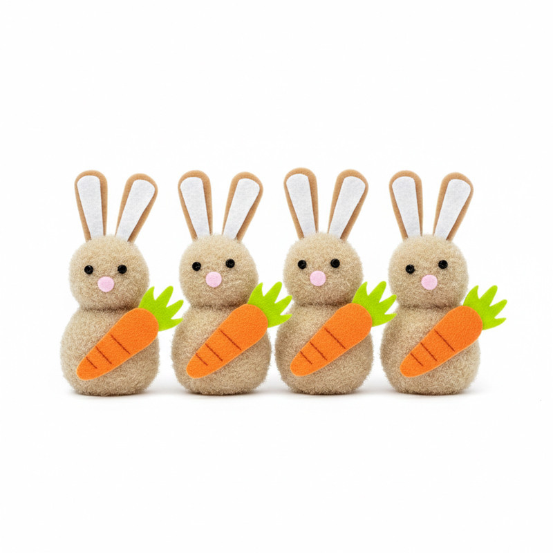Pack de 4 lapins