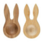 Lot de 2 coquetiers lapin en bam
