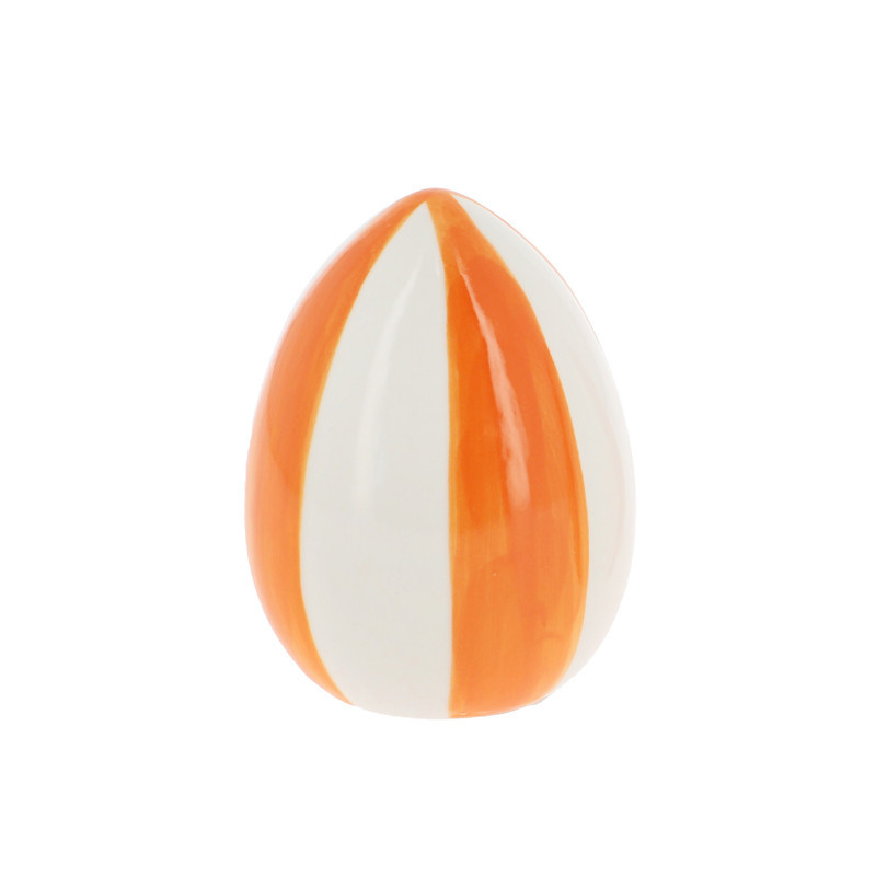 Oeuf ceramique deco h9cm