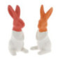 Lapin en ceramique deco h16cm