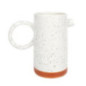 Pichet blanc mouchete