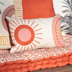 Coussin sunset deperlant 50x30cm