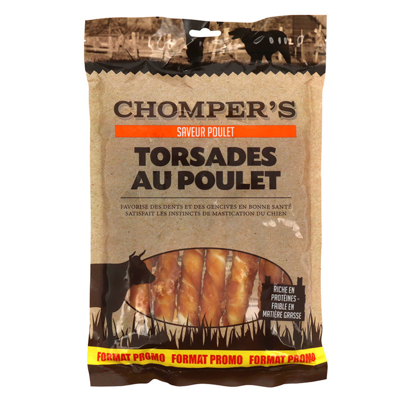 Torsades au poulet format promo