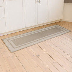 Tapis de cuisine beige 45x120cm