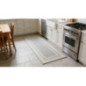 Tapis de cuisine beige 45x120cm