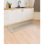 Tapis de cuisine beige 45x120cm