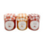 Bougie pot confiture