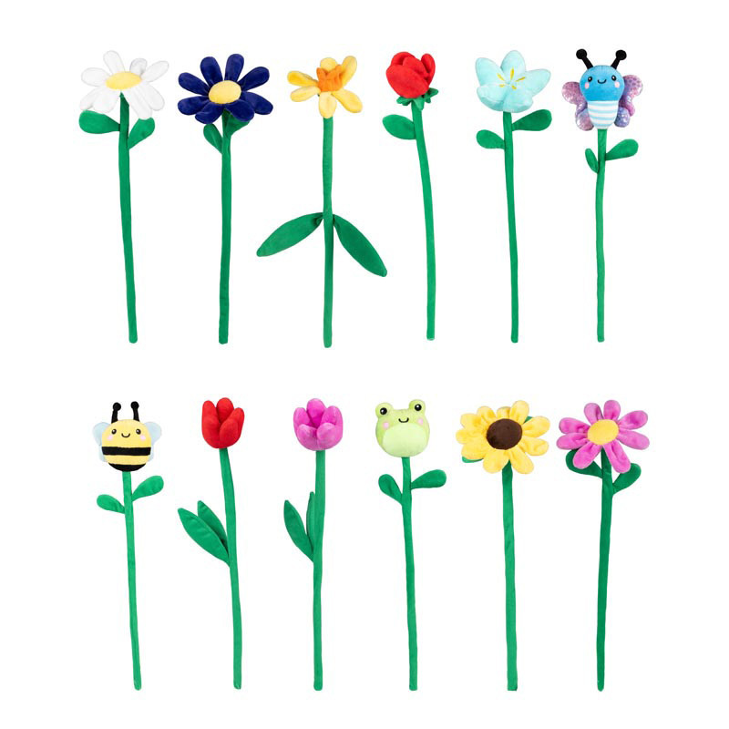 Peluches fleurs 30cm