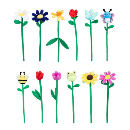 Peluches fleurs 30cm