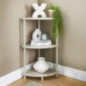 Etagere d angle creme