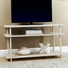 Meuble television creme